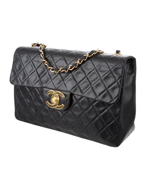 chanel classic maxi flap bag.